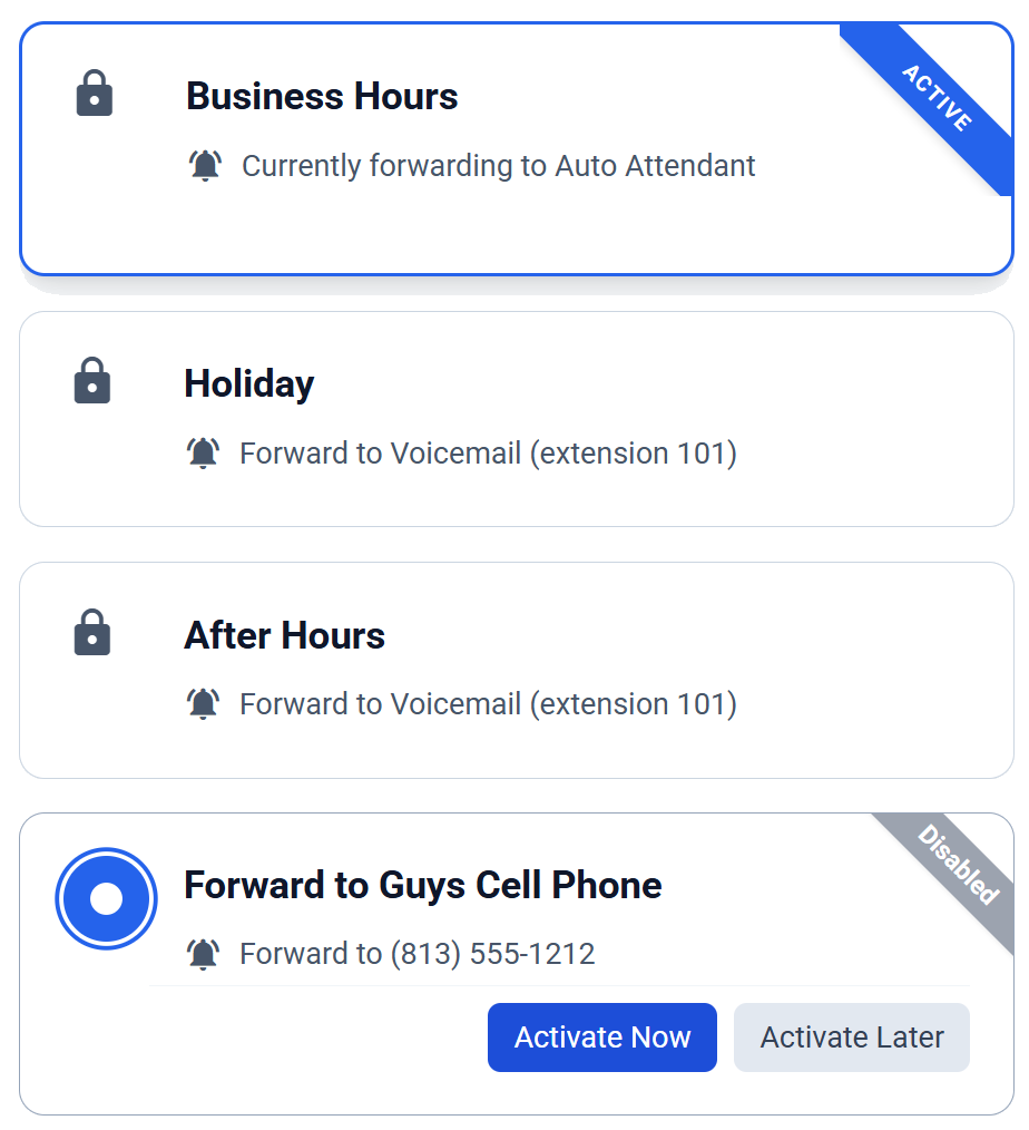 Basic Call Routing