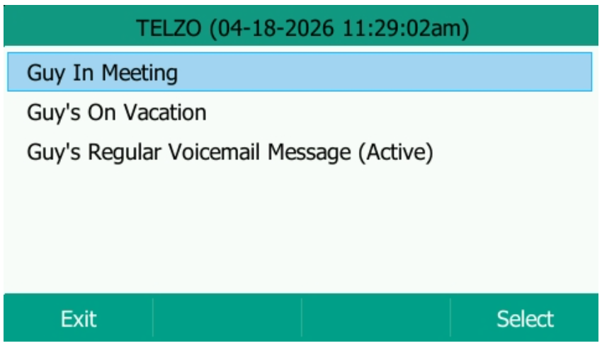 XML Voicemail Manager